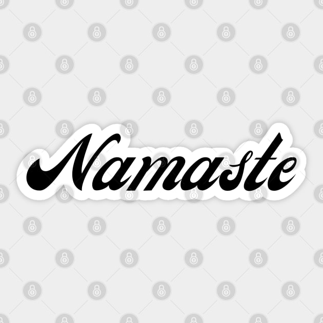 Namaste Sticker by Nanuko Designs 